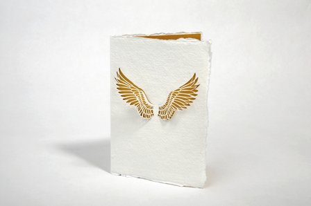0186 - vleugels handgeschept papier