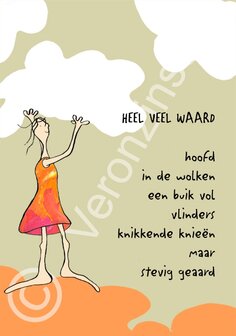 P067-010 - kaart heel veel waard