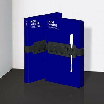 55959 - Notitieboek A5 - Not White Blue