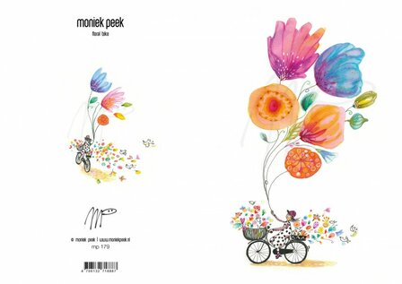 MP179 Floral Bike