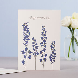 EH215 - Delphinium, Happy Mother&#039;s Day 