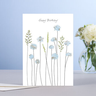 EH248 - Pincushion flower birthday