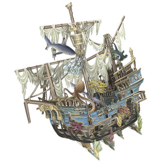 3D040 - Sunken Galleon