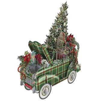 Tartan Christmas Car