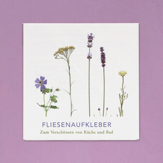 FA01-06 Sticker Wiese gelb/violett