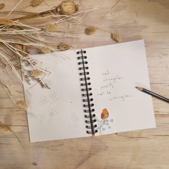 B305-232 - notitieboek niet vergeten