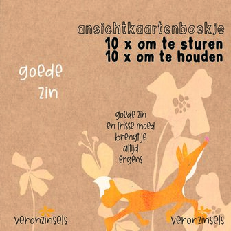 M005-011 - ansichtkaartenboekje goede zin