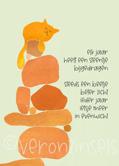 B319-010 - kaart steentje