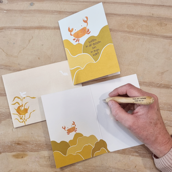 B330-010 - kaart wensen zee