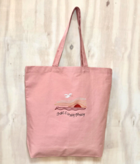 B308-780 - geborduurde lekkerruime tas straks