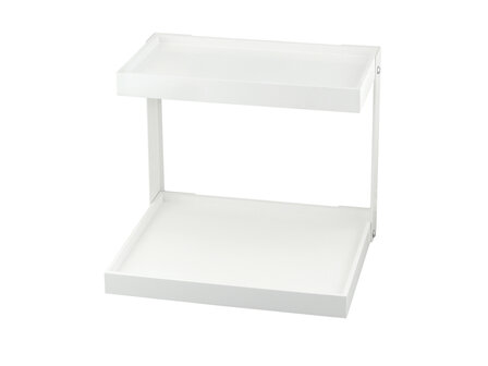 White Wood Counter Display