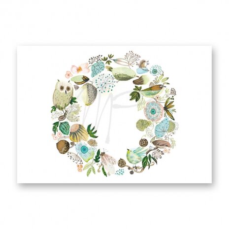 MP127 Lovely green wreath