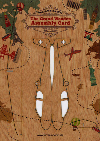 1334 - zweefvliegtuig Grand Wooden Assembly