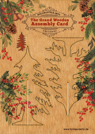 1318 - dennenboom Grand Wooden Assembly