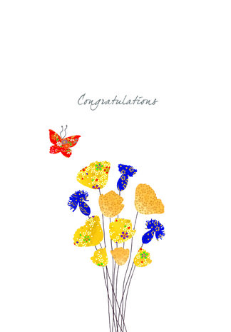 EH046 - Congratulations Flowers