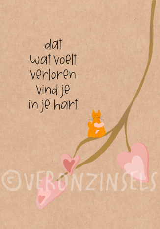 L012-010 - wenskaart - verloren