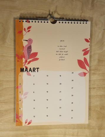 B000-034 - kalender beestjes