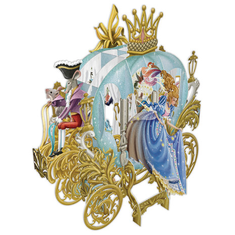 3D028 - Cinderella Carriage