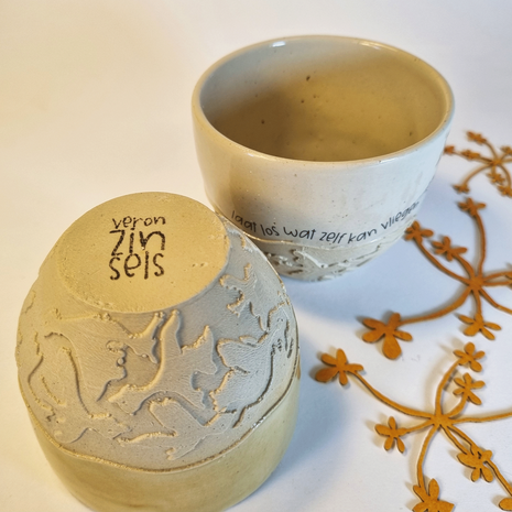 B298-930 - handgemaakte mok laat los