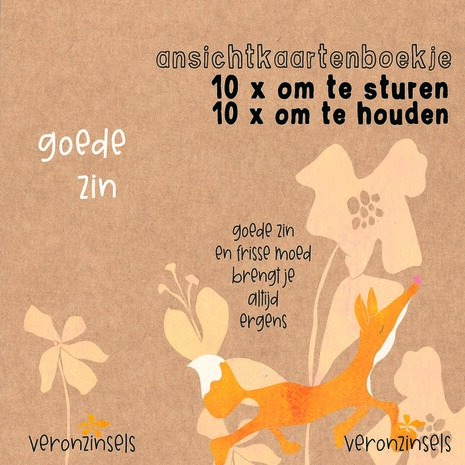 M005-011 - ansichtkaartenboekje goede zin