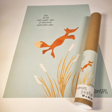 B305-034 - poster niet vergeten