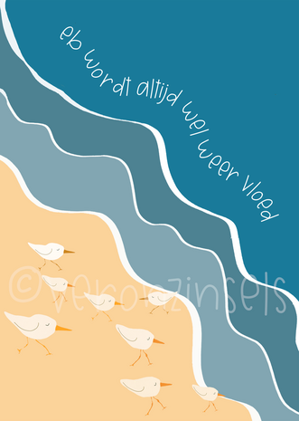 B320-010 - kaart weer vloed