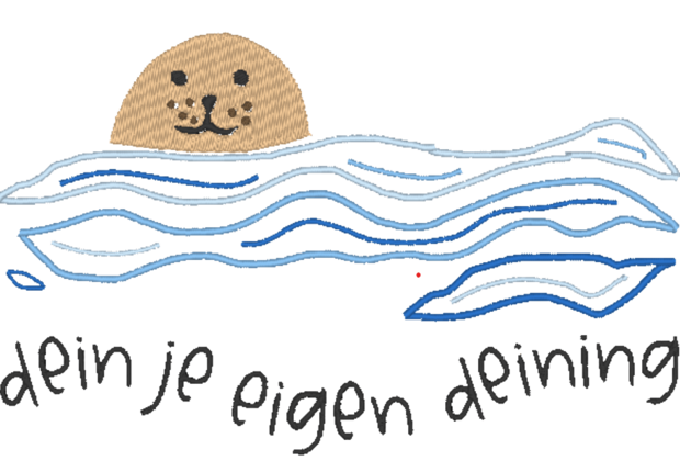 B303-680 - geborduurde mooiemaat tas deining