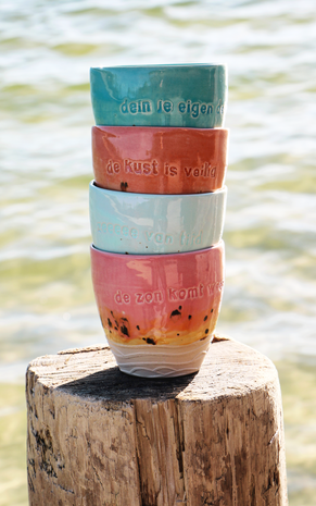 B344-1030 - handgemaakte zeemok de zon