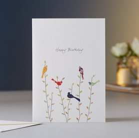 EH023 - Spring Birds Birthday