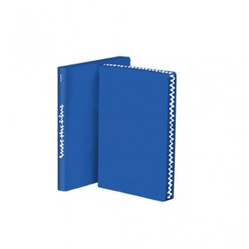 53610 - Notitieboek A5 - Into The Blue, zacht leer