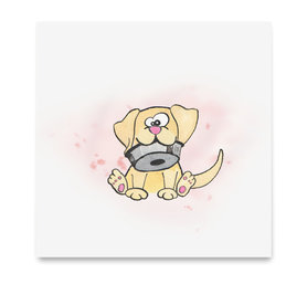 M0033 - Hondje met bak