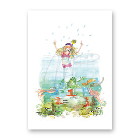 MP103 Swimming joyously 