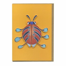 B003 - Pond skater- die cut card