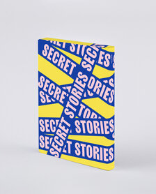 55423 - Notitieboek A5 - Secret stories, zacht leer