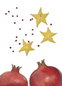 PK080 Granatapfel Sternfrucht