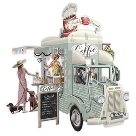 3D041 Coffee Truck
