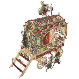 X3D034 Christmas Caravan