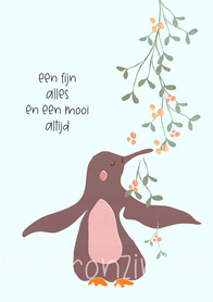 N016-010 - kerstkaart mooi alles