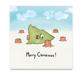 MK016 - Kerstboom met stronk