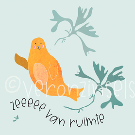 B317-081 - blokaanjemuur zee van ruimte