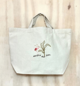 B331-580 - geborduurde tas fijnklein door gaan